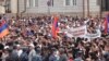 В Степанакерте митингующие требуют разблокировать Нагорный Карабах