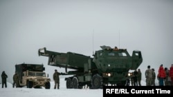 Пусковая установка реактивной системы залпового огня HIMARS (фотоархив)