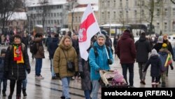 Беларусы на сьвяткаваньня Дня аднаўленьня незалежнасьці Літвы. 11 сакавіка 2023