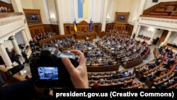 Вярхоўная Рада Ўкраіны. Архіўнае фота