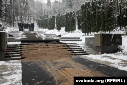 Дэмантаж помніка савецкім салдатам на могілках у Вільні займе некалькі тыдняў