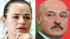 Belarus demokratik qüvvələrinin lideri Svyatlana Tsixanovskaya və Alyaksandr Lukashenka