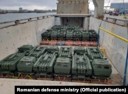 Американские РСЗО HIMARS, поставленные Румынии