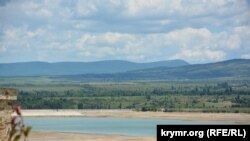 Вид на Тайганское водохранилище