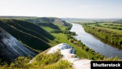 Меловые горы в Воронежской области