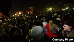 Митинг против фальшивых выборов в Тюмени 10 декабря 2011 года