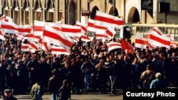 Дзень Волі 1996. Фота Георгія Ліхтаровіча