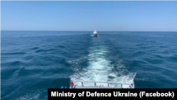 Украинские военные моряки вместе с грузинскими коллегами провели учения типа PASSEX