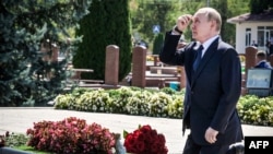 Владимир Путин в Беслане. 2 сентября 2024 года