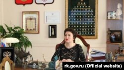 Министр культуры российского правительства Крыма Арина Новосельская