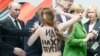 Femen обнажились перед Путиным 