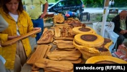 Архіўнае ілюстрацыйнае фота. Кірмаш рамесьнікаў падчас Славянскага базару ў Віцебску