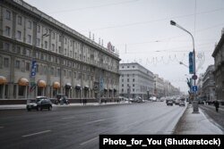 Праспэкт Незалежнасьці ў Менску