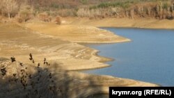 Счастливинское водохранилище в Ялте, архивное фото