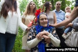 Зінаіда Пашкевіч са сваімі роднымі