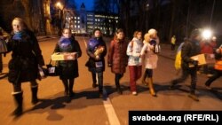 Фотагалерэя: вечарам на вуліцах Кіеву