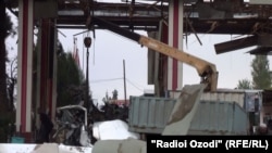 Tajikistan,Rudaki district, explosion in gas and petrol station,8November2014