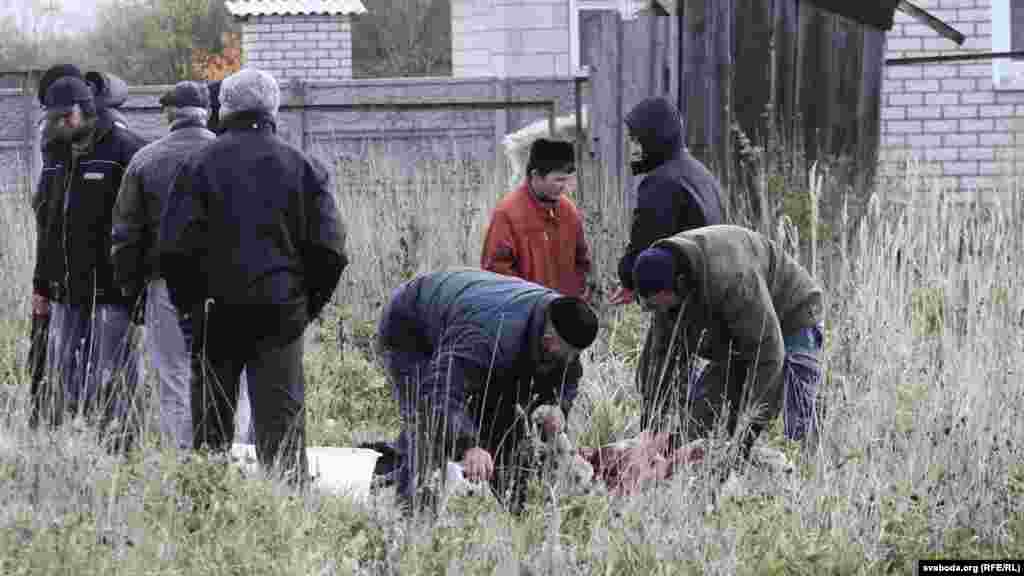 Belarus – Muslim holiday Eid al Adha. Smilavichy, Minsk region 26Oct2012