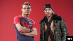 «Eurovision-2008»də Azərbaycan təmsil edən Elnur Hüseynov və Samir Cavadzadə