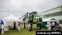 Трактар на выставе БелАгра 2017. Ілюстрацыйнае фота. 