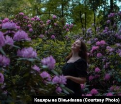 Асуджаная выпускніца юрыдычнага факультэту Кацярына Віньнікава.