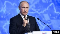 Президент России Владимир Путин