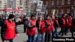 "Бессмертный полк", Томск, 2012 год