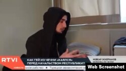 Эскерханов в репортаже канала RTVI