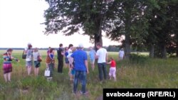 ТБМ-аўцы ля ліпавых прысад згадваюць Ігната Грынявіцкага