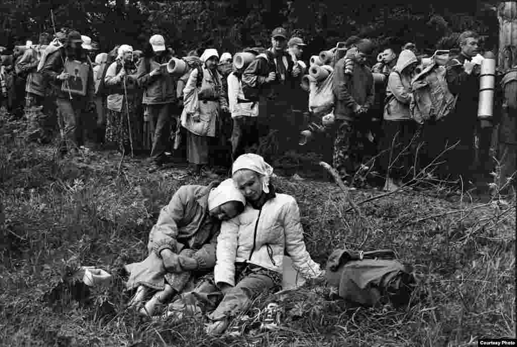 Несколько тысяч верующих прошли более 150 километров