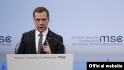 Выступление пресьер-министра России Дмитрия Медведева на Мюнхенской конференции