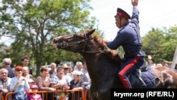 Шоу казаков в Симферополе, июль 2015 года. Архивное фото 