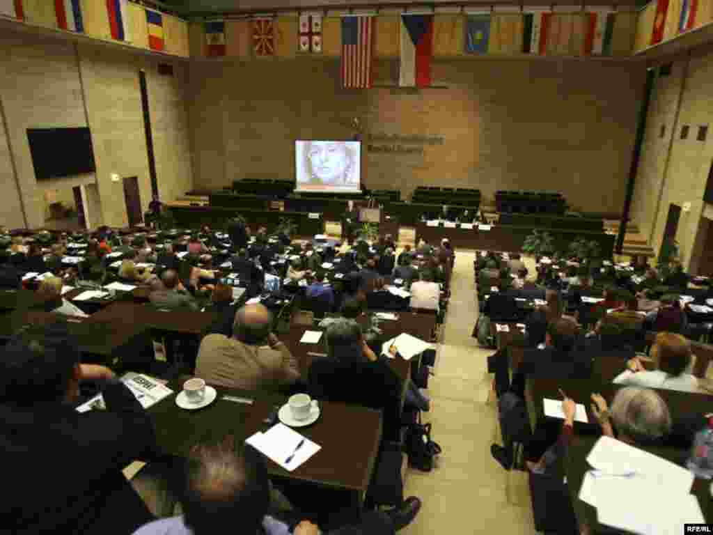 Czech Republic - Conference "Russia: One Year After Anna Politkovskaya's Murder", Prague, 04Oct2007