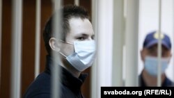 Аляксей Санчук у судзе 13 траўня