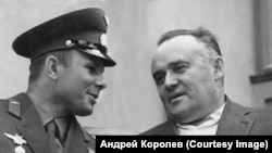 Зь Юрыем Гагарыным. Сочы, травень 1961