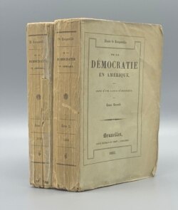Первое издание "Демократии в Америке", которое читал Пушкин