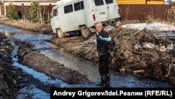 Паводок в селе Усады: большая вода текла по улицам 