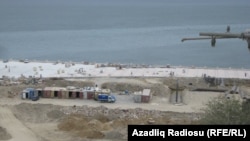 Bayraq Meydanı yaxınlığında tikinti işləri