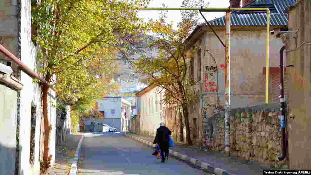 На тихой улочке в Балаклаве