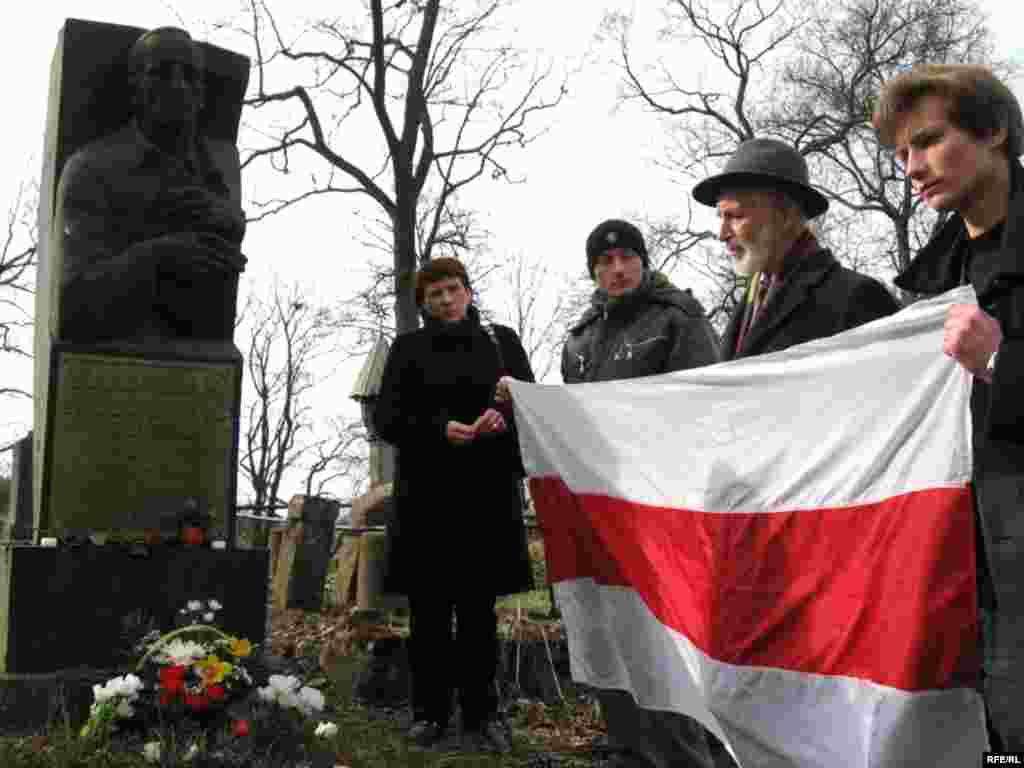 Віленскія беларусы адзначаюць 125-годзьдзе Францішка Аляхновіча, 10 сакавіка