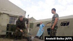 Военно-полевой госпиталь в Луганской области, архивное фото