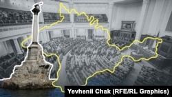 Зал Верховной Рады Украины, фотоколлаж