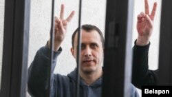 Павал Севярынец падчас суду