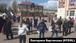 Митинг в Иркутске 11 мая