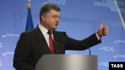 Украина президенті Петр Порошенко. Киев, 25 қыркүйек 2014 жыл