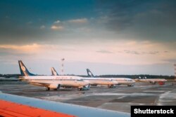 Нацыянальны аэрапорт Менск, ілюстрацыйнае фота Shutterstock