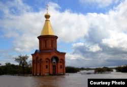 Часовня Виктора Мученика на Большом Уссурийском острове