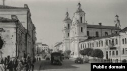 Касьцёл сьвятога Антонія на здымках падчас Другой Сусьветнай вайны