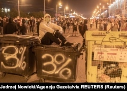 Пратэсты 10 жніўня ў Менску