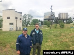 Станіслаў Халадовіч (зьлева) і Антон Агароднік